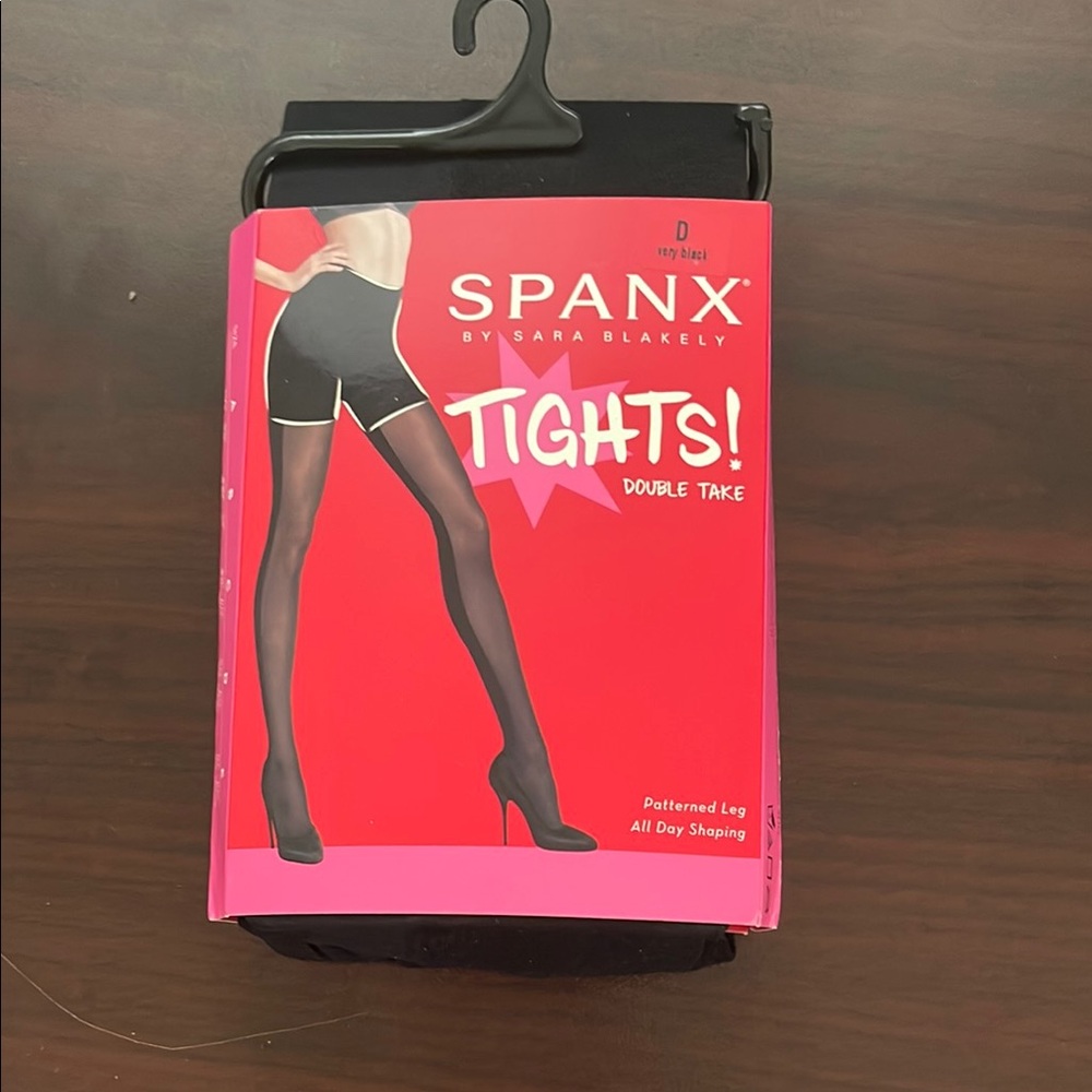 SPANX Double Take Black Tights
